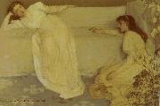 James Mcneill Whistler Symphonie in Wieb Nr. 3 china oil painting artist
